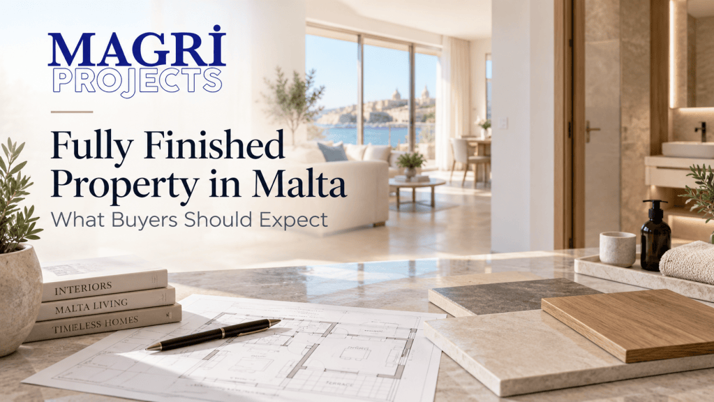 Fully finished property in Malta by Magri Projects